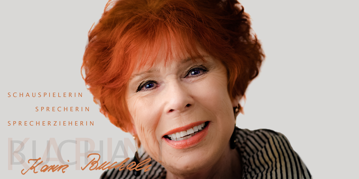 Schauspielerin Sprecherin Sprecherzieherin